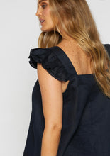 Load image into Gallery viewer, Mystic Ruffle Top - Sapphire