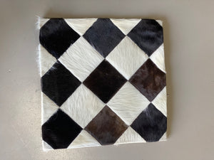 Cushion Cover - Black Patch 2