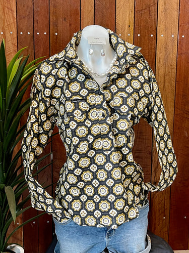 Blouse - Paddock & Play - Mustard Molly