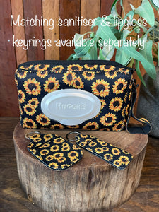 Baby Wipes Holder - Sunflower