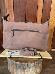 Purse - Clutch - Bag - Tooled Leather ‘Tamika’ TB27