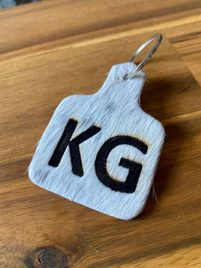 Branding - Cattle Ear Tag Keyring