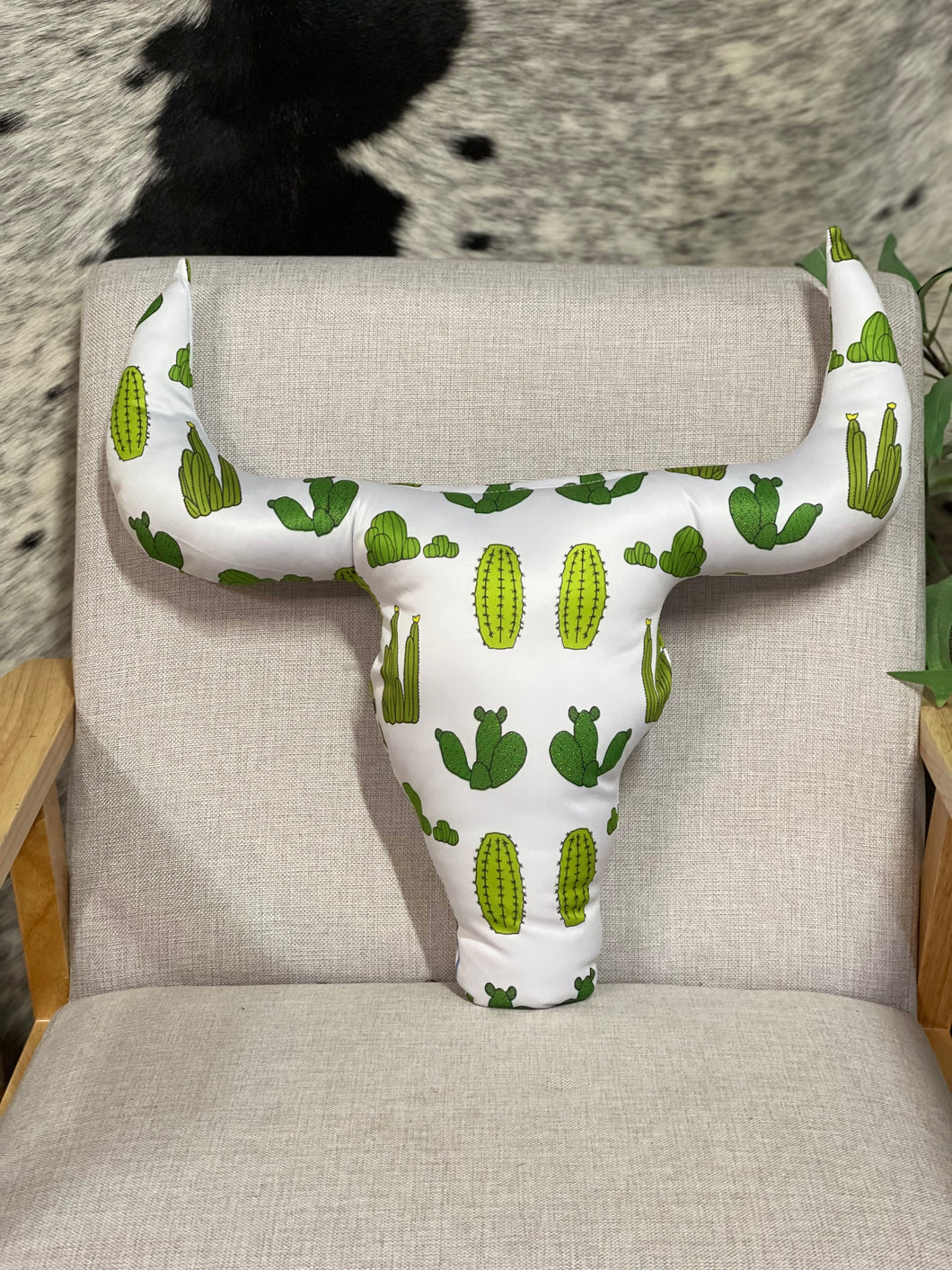 Bullhead Cushion COVER ONLY - Cactus 🌵